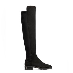Stuart Weitzman Black City Boot Size 7